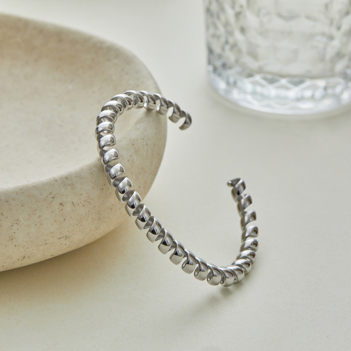 Women's Two Color Beaded Bracelet