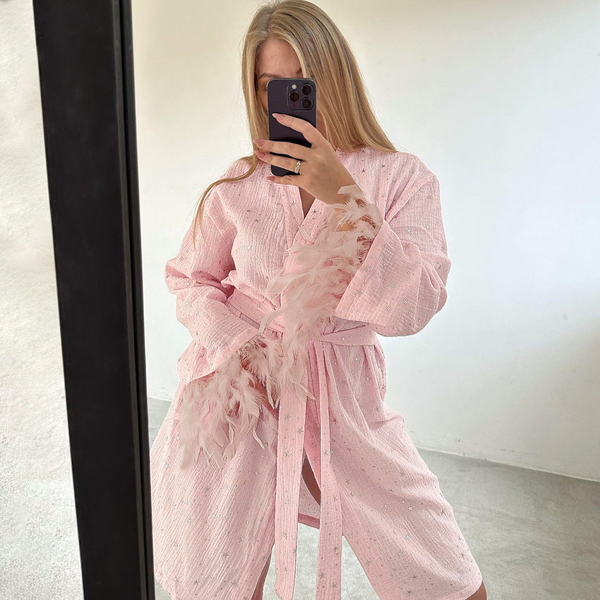 Autumn Warm Pajamas Lingerie