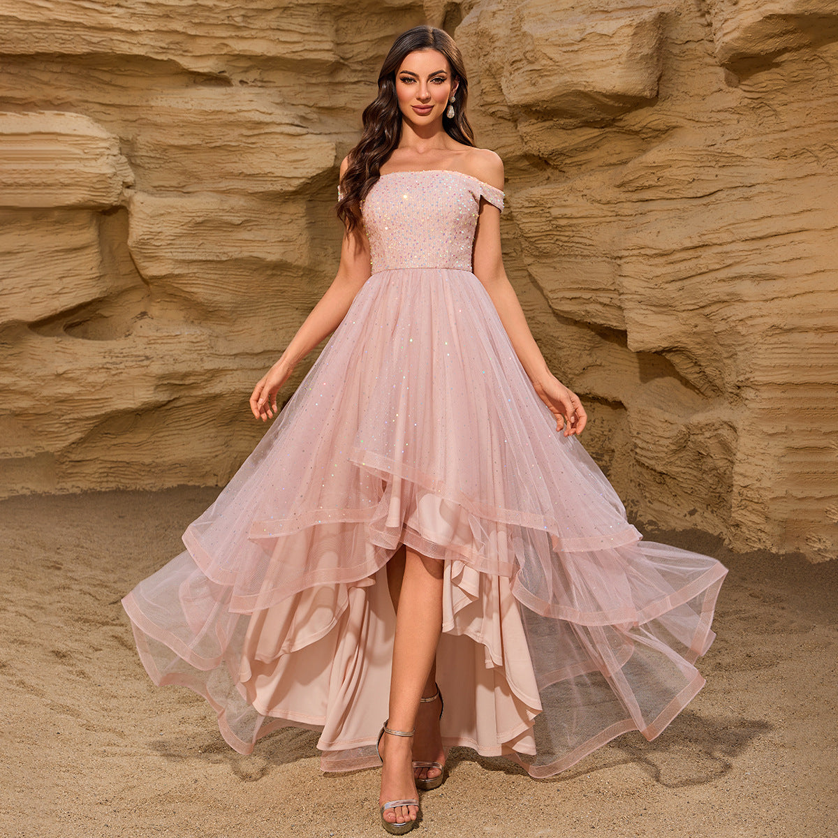 Women's Sequin Evening Dress