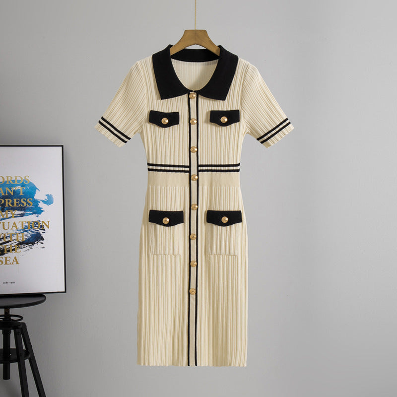 Women's Knit Short Sleeve Dress