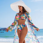 Split Shaped Bikini Swimwear