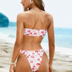 Tube Top One-piece Swimwear