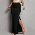 Women’s Office Slim-Fit Slit Sheath Dress