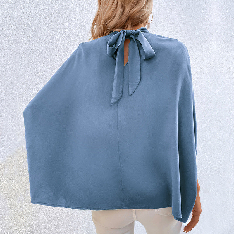 Women's Summer Women Clothing Solid Color Shirt Women