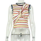 Red and white stripes