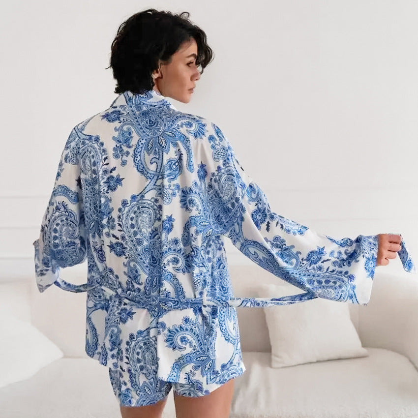 Autumn Lace Pajamas Lingerie