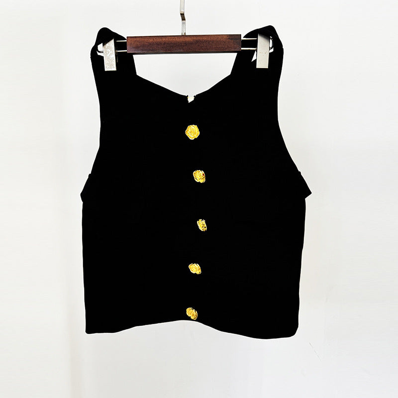 Black overskirt