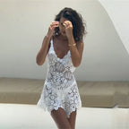 Lace Cover Up Swimwear