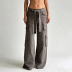 Sexy Loose Oversized Pants WL Pants Straight Retro Workwear