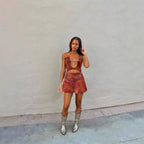Women's Backless Summer Dress