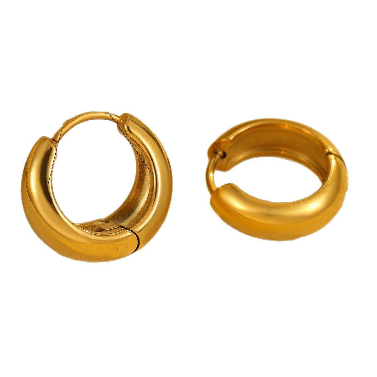 Vintage Stainless Steel Ear Clips