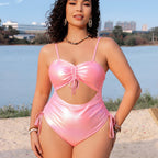 Plus Size One-piece Swimwear