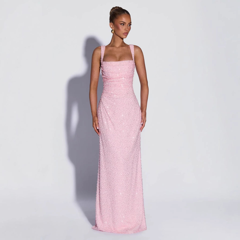 Women's Maxi Sequin Dress