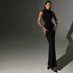 Sleeveless Fishtail Dress