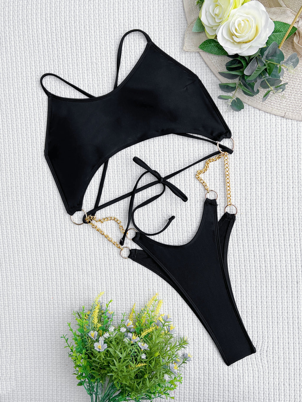 Double One-piece Swimwear