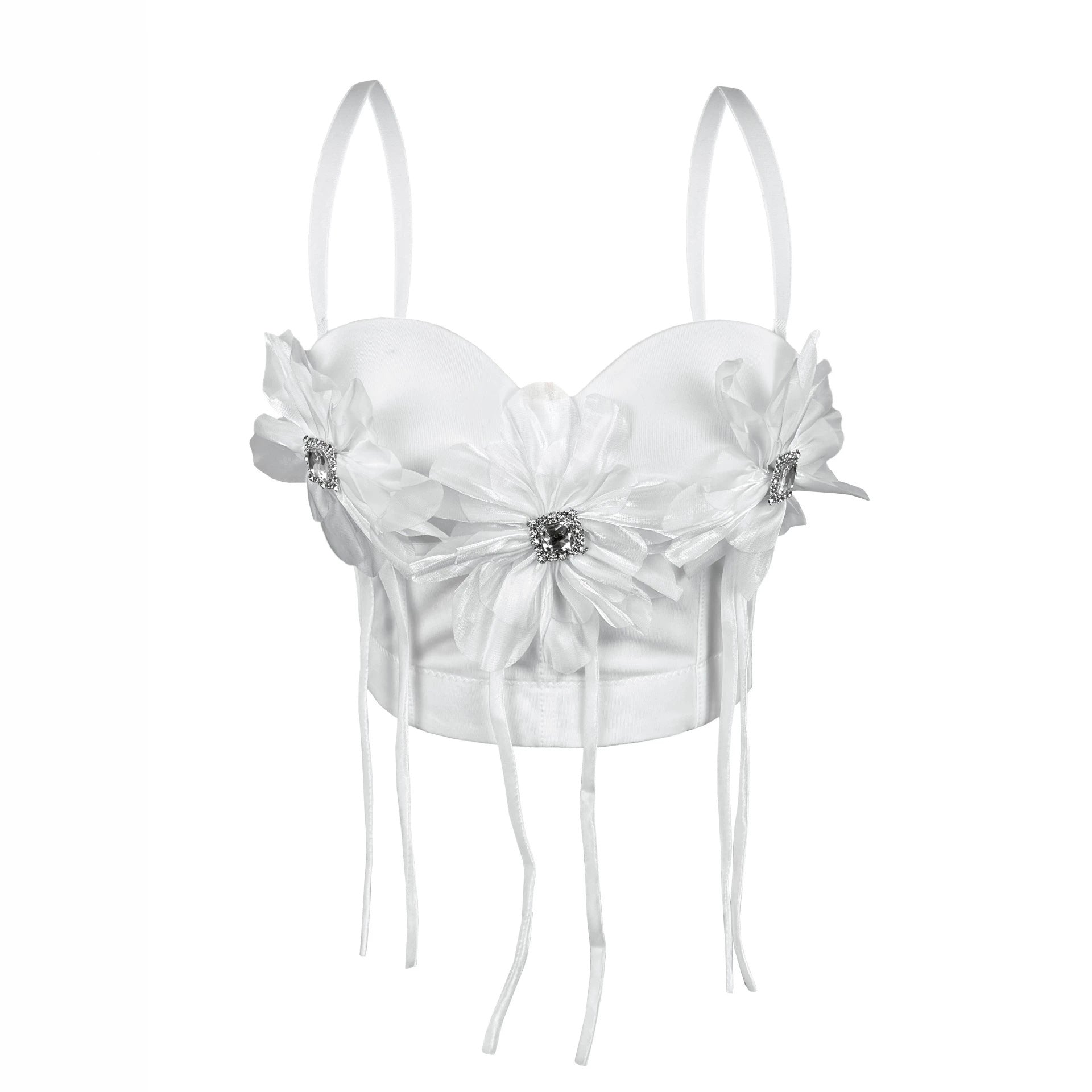 Handmade Floral Corset Lingerie