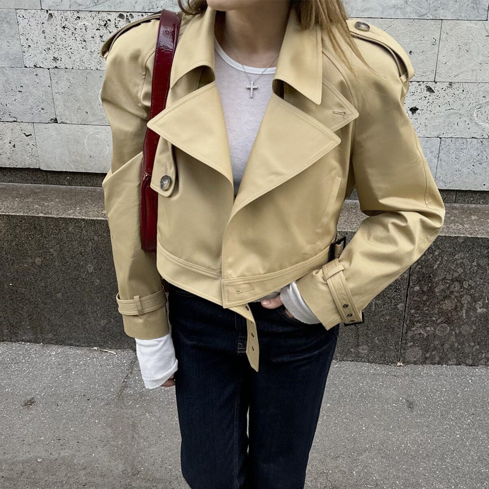 Women's Short Trench Coat