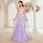 Women's Red Evening Dress