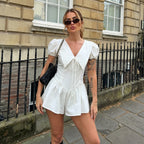 Puff Sleeve One-piece dress