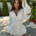 Ruffled Shirt & Pettiskirt Set