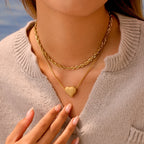 Stainless Steel Heart Necklace