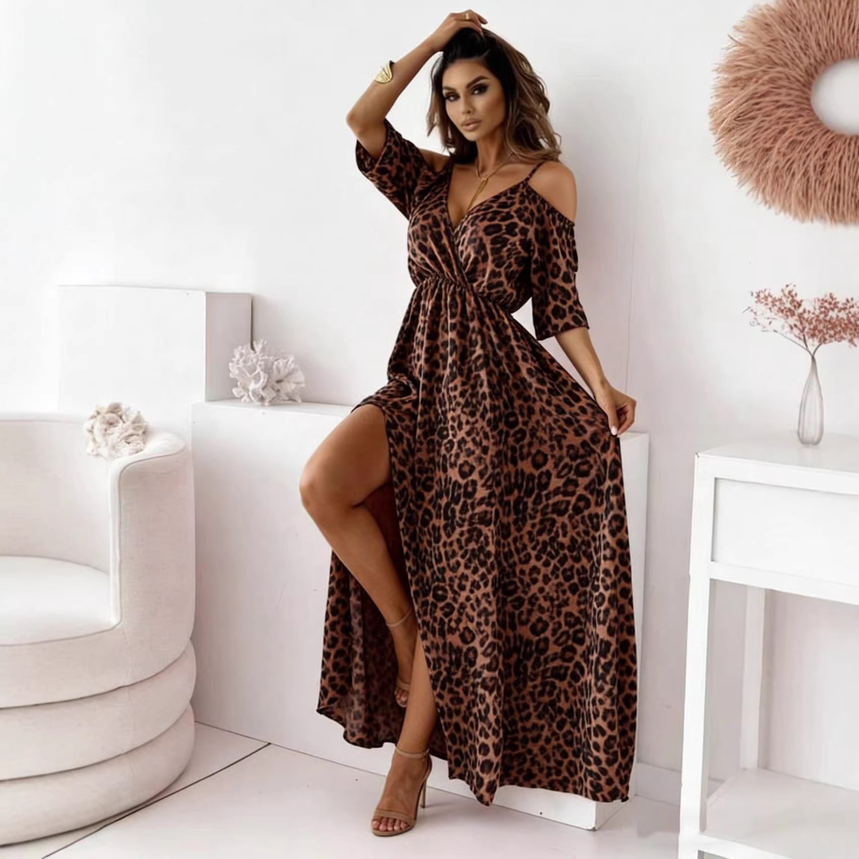 Yellow Leopard Print