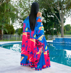 Women's Spring-Autumn Cardigan And Wide-Leg Trousers Set