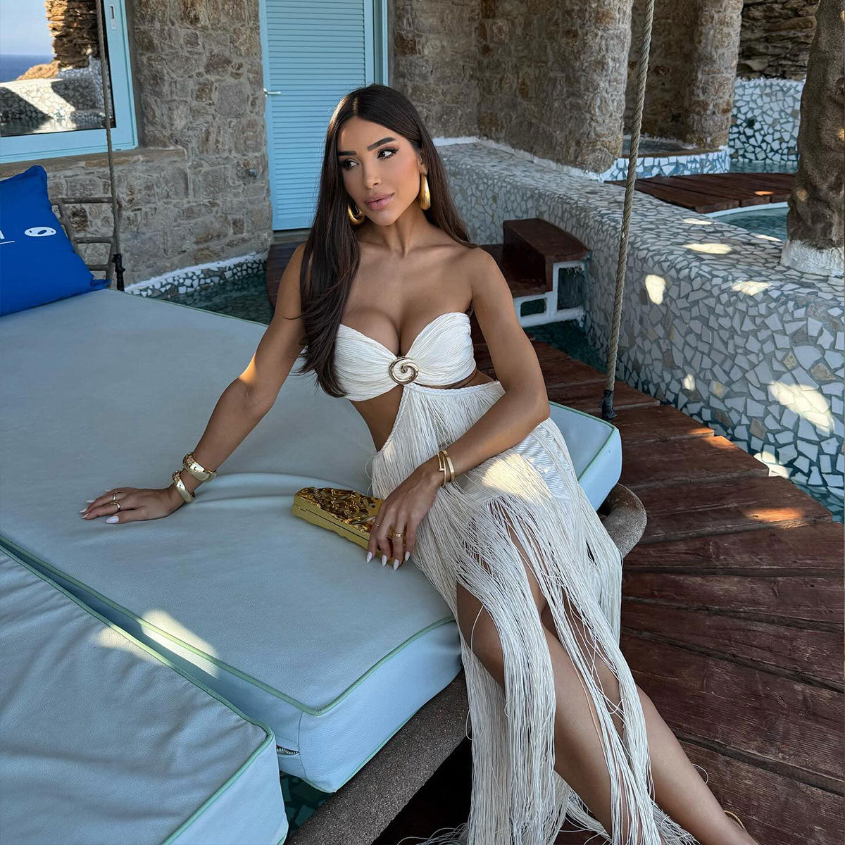 Tube Top Cover Up Swimwear