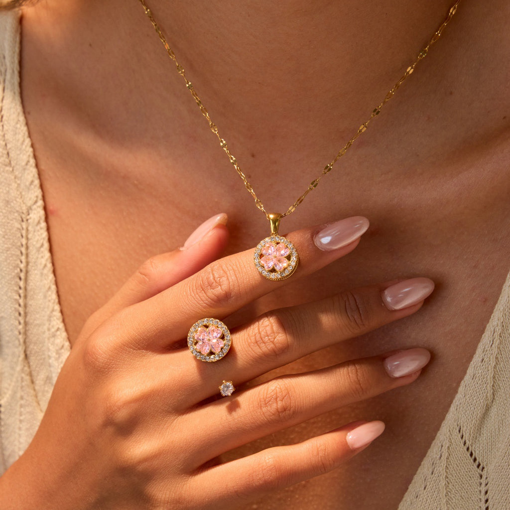 Clover Necklace & Ring