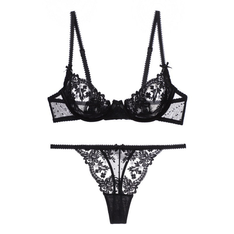 French Embroidered Bra Lingerie