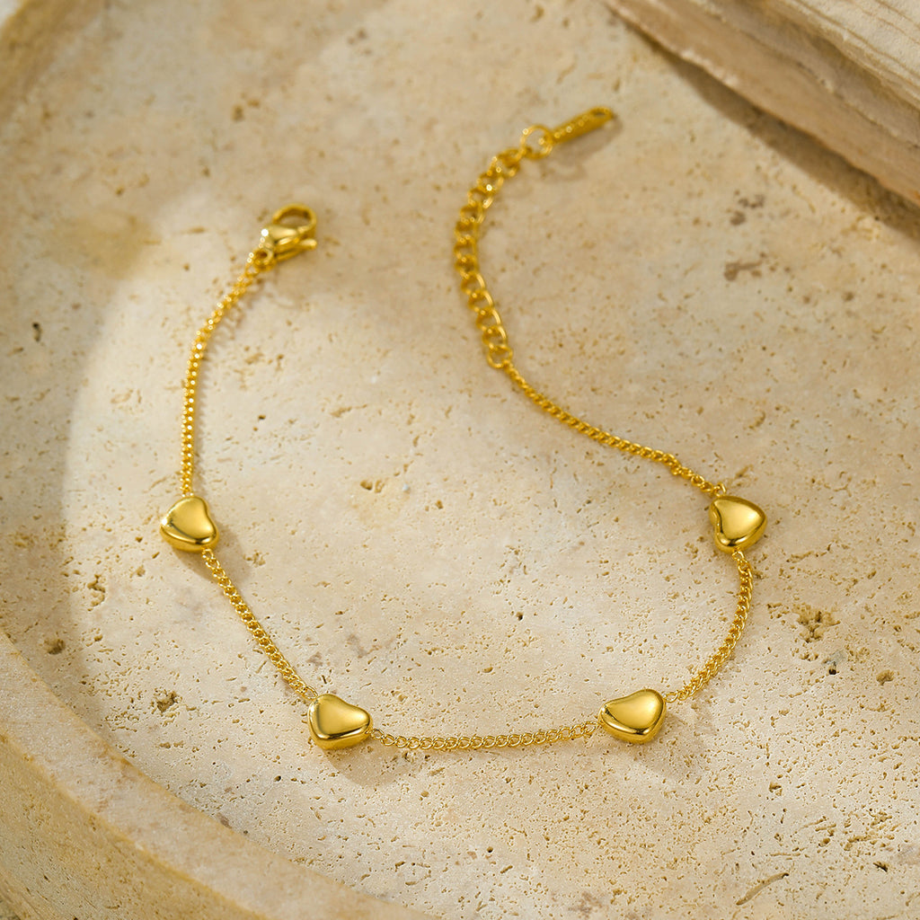 Heart Tassel Jewelry Set