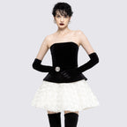 Black Velvet Three Piece Set