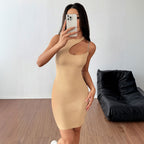 Women's Asymmetric Slim-Fit Dress