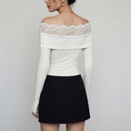 Women's Elegant Lace Twist Knot Jumpsuit