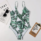 Siamese Triangle One-piece Swimwear