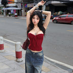 Sweet Personality High Sense Sleeveless Inner Match Vest Top