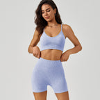 Frosted Exercise Bra Set Lingerie
