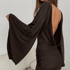 Women's Backless Knit Dress