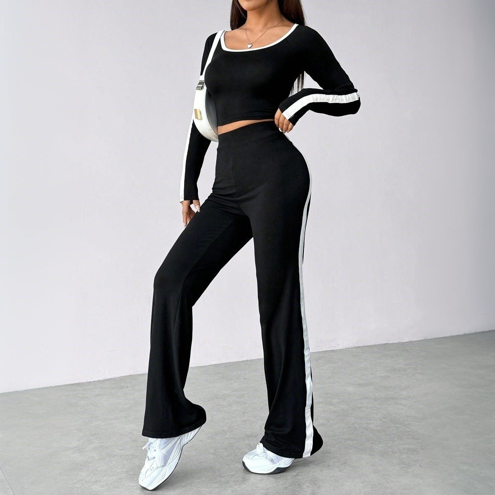 Women's Autumn Winter Office Two-Piece Set