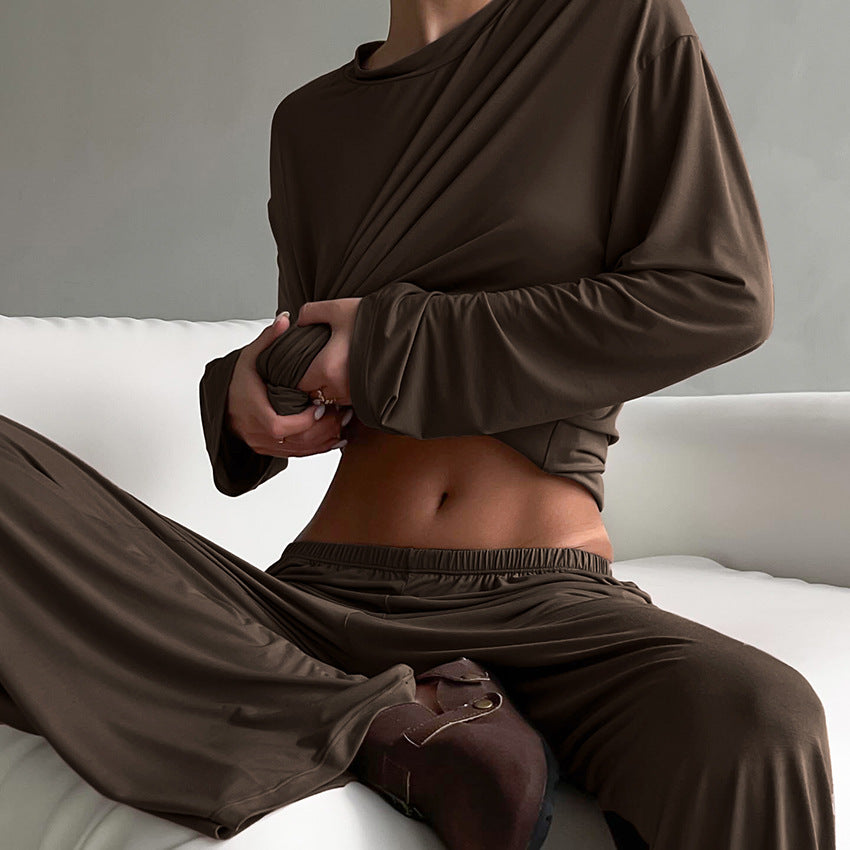 Autumn Knitted Pajamas Lingerie