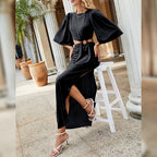Women's Cutout Split Asymmetric Cocktail Dress
