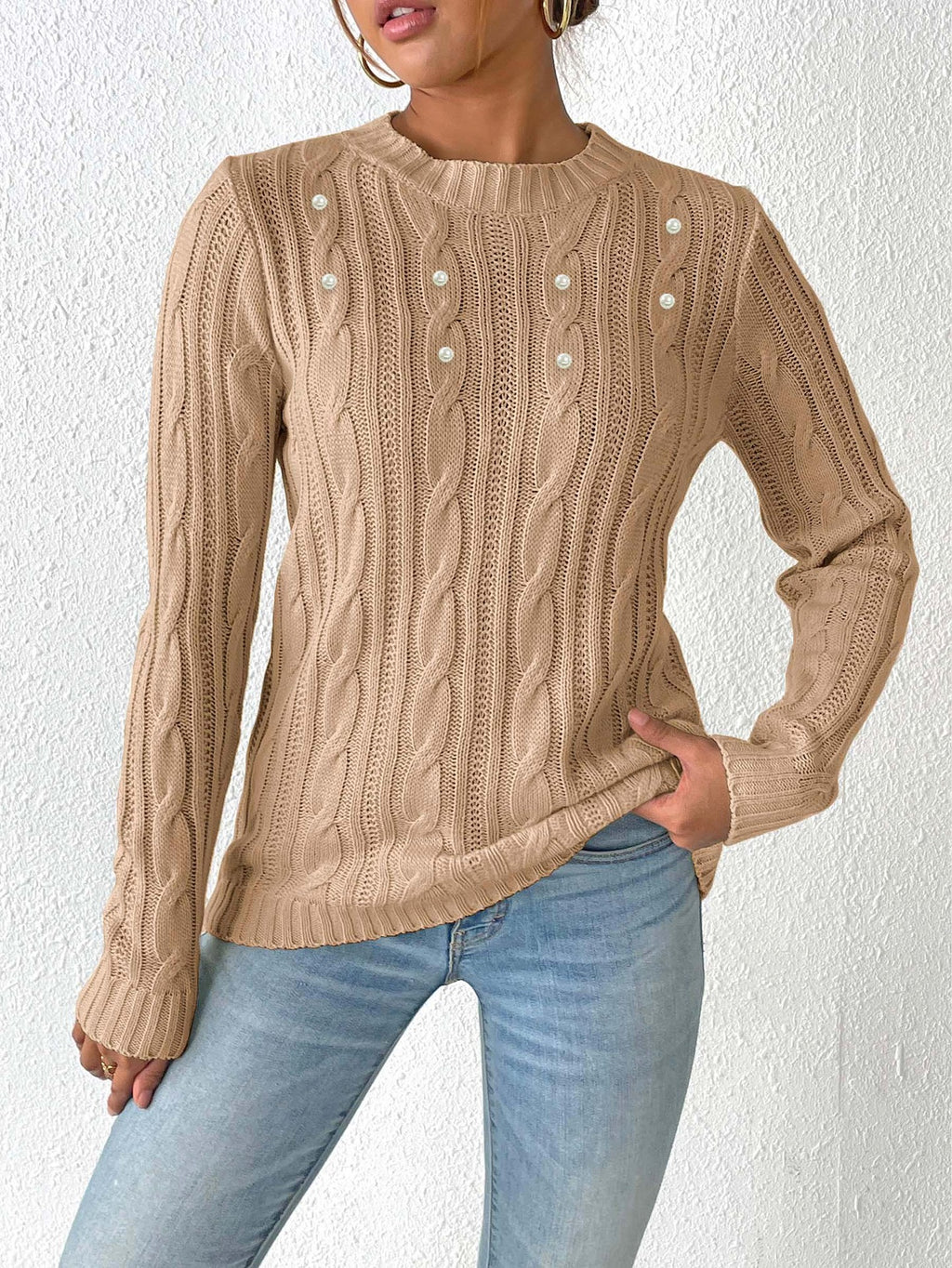Khaki 8 Beads