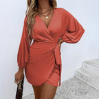 Women's Satin Summer Dress