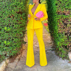Women's Autumn Elegant Slim Casual Coordinated Two-Piece Set