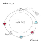 NMSB-E157-4 Steel Color Diamond
