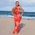 Women's Halter Maxi Dress