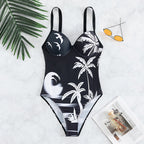 Printed One-piece Swimwear
