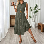 Women's Sleeveless Casual Dress