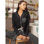 Homewear Collared Pajamas Lingerie