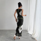 Women's Maxi Floral Dress